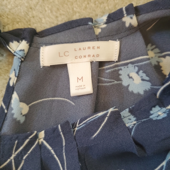 Lauren Conrad Blue Floral Dress - Picture 4 of 5